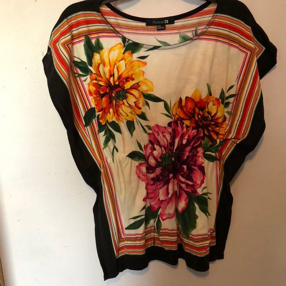 Comfy flowered shirt
